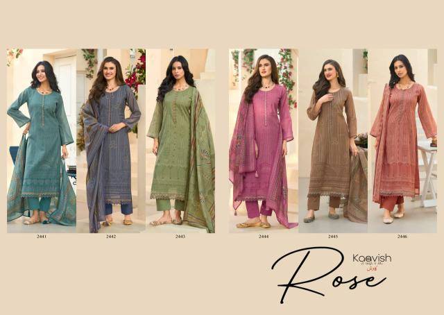 Kaavish rose Wholesale dress material suppliers in Mumbai